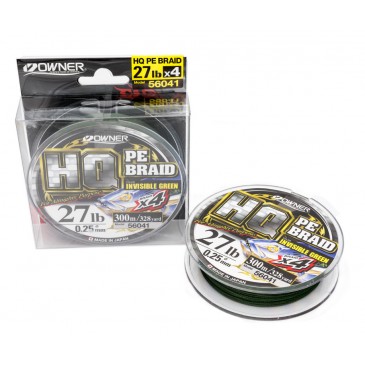 Pintas valas Owner HQ Pe Braid, 300 m